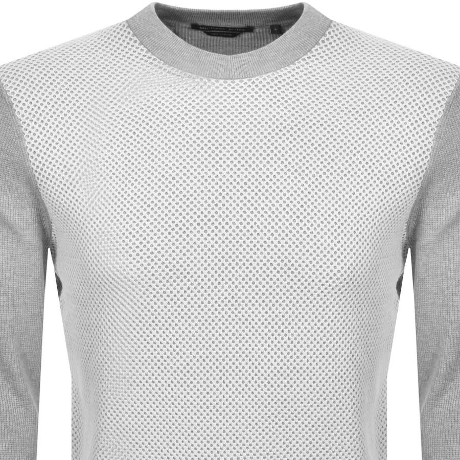 Alternative Image for ProductMichael Kors Crew Neck Knit Jumper Grey2